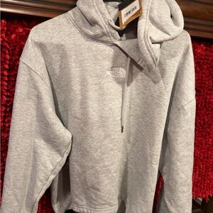 NWT The North Face Light Gray Hoodie